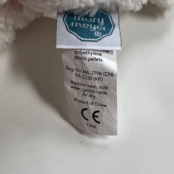 Mary Meyer Putty Plush Lamb Stuffed Animal Toy 12" White & Gray Soft Cuddly - Picture 8 of 8